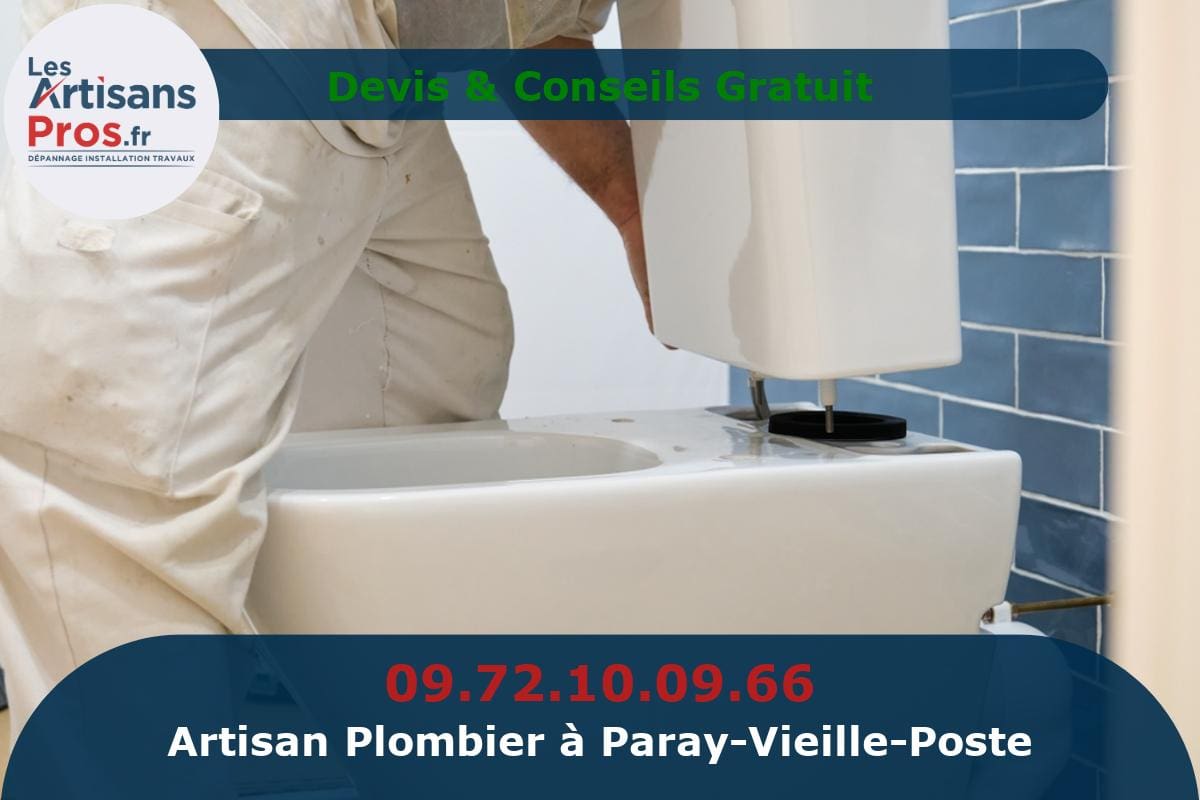 Plombier à Paray-Vieille-Poste