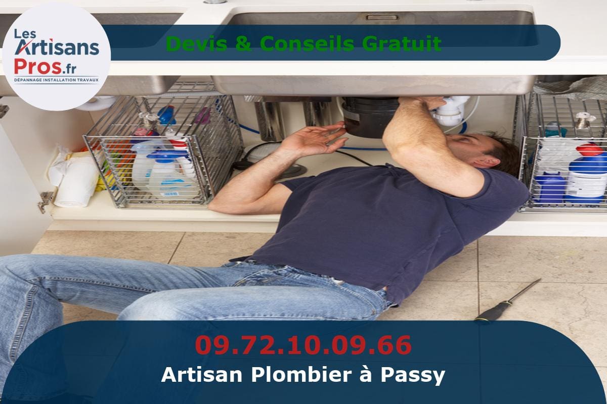 Plombier à Passy