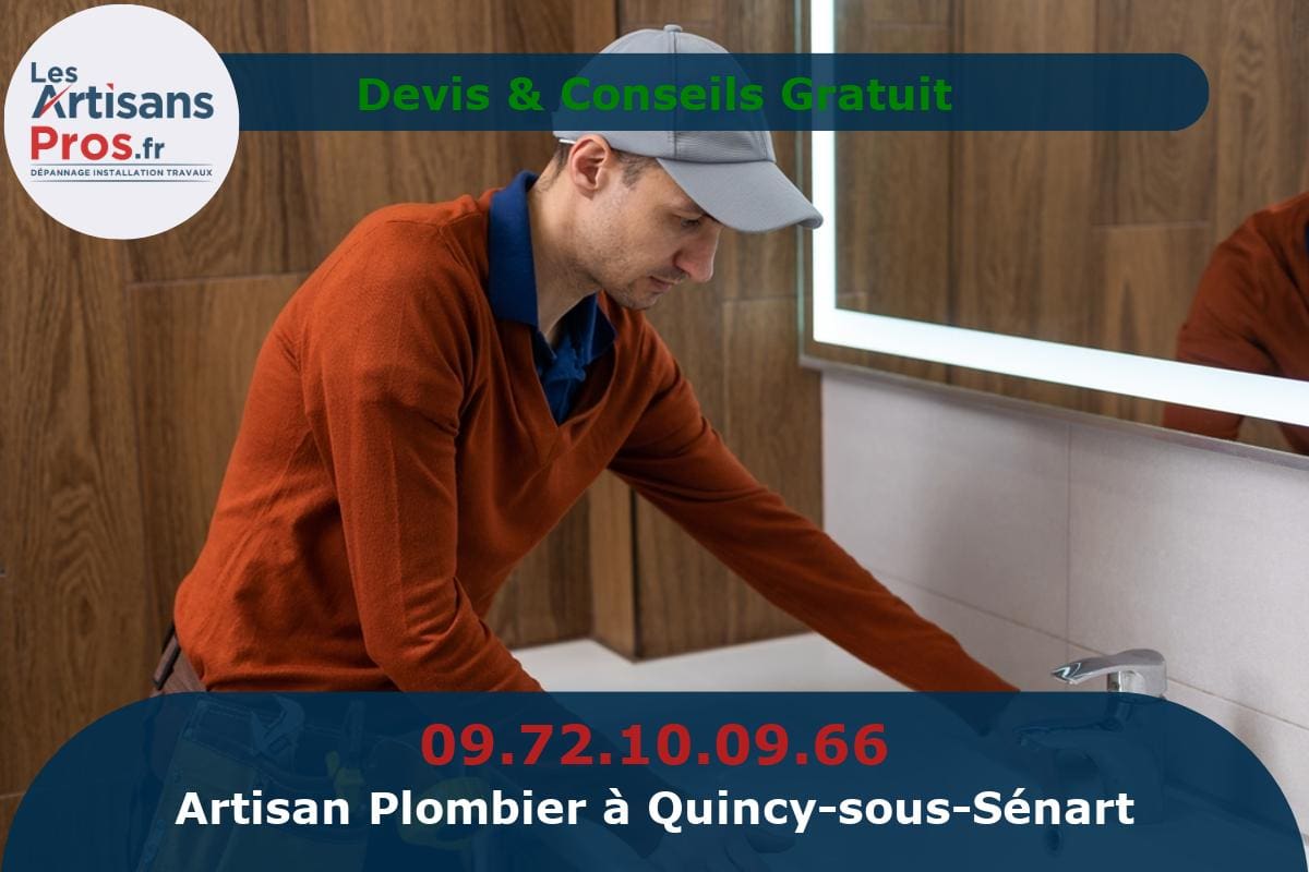 Plombier à Quincy-sous-Sénart