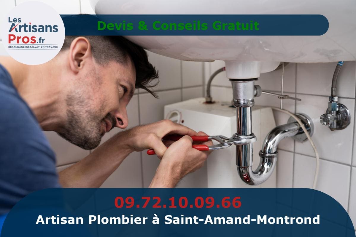 Plombier à Saint-Amand-Montrond