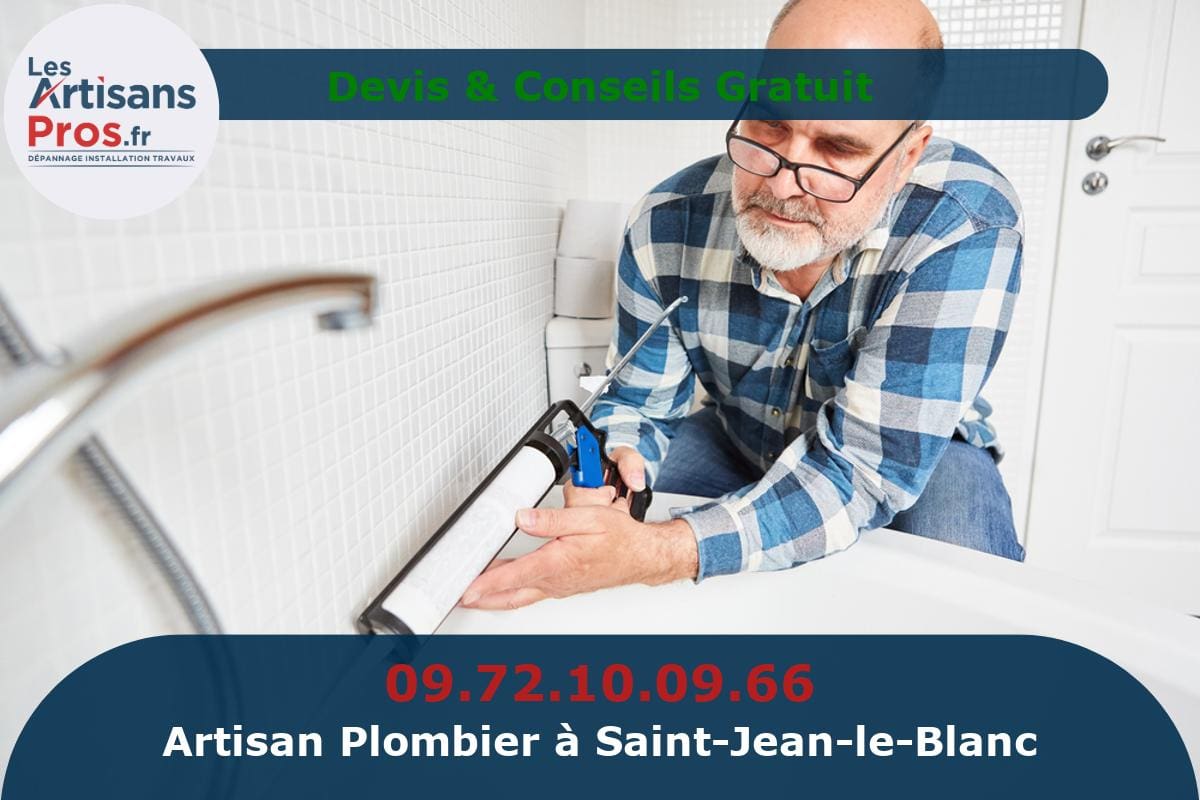 Plombier à Saint-Jean-le-Blanc