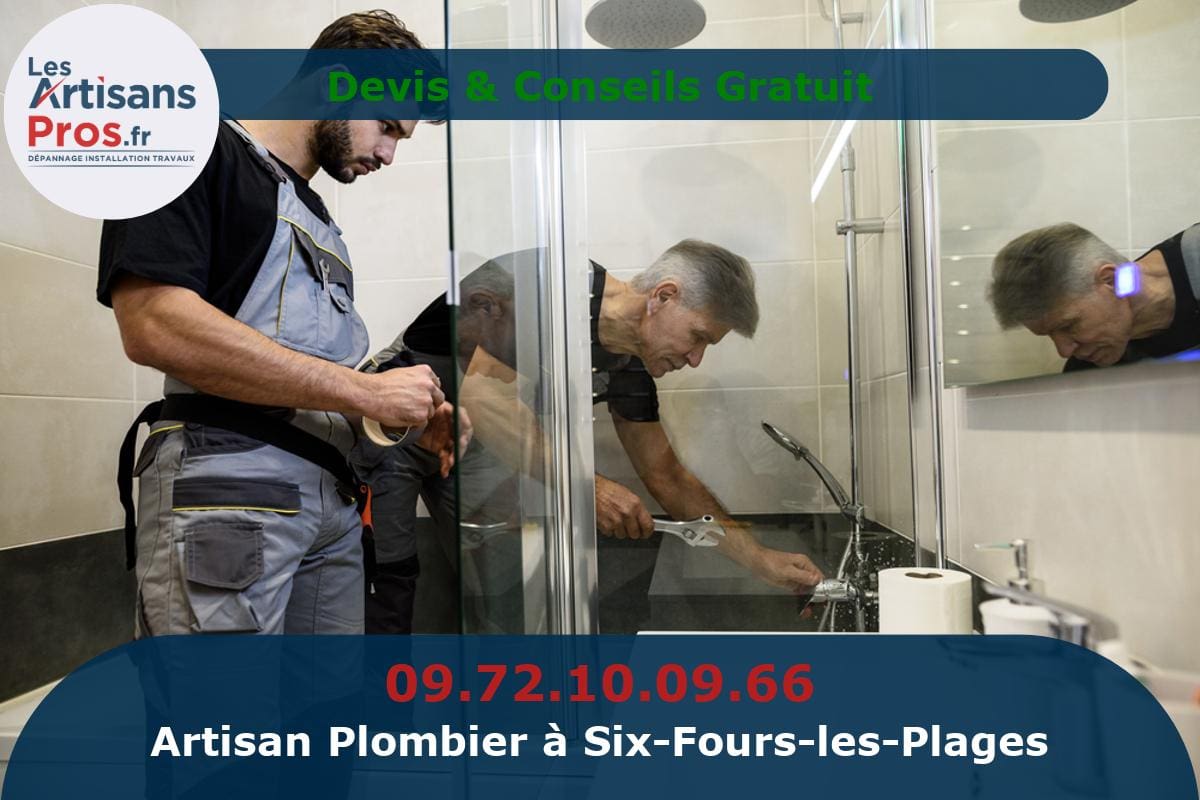 Plombier à Six-Fours-les-Plages