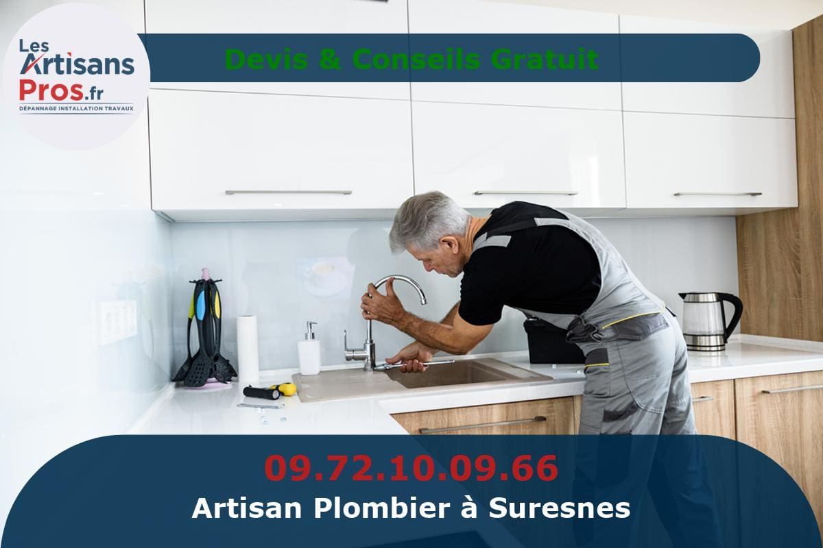 Plombier à Suresnes