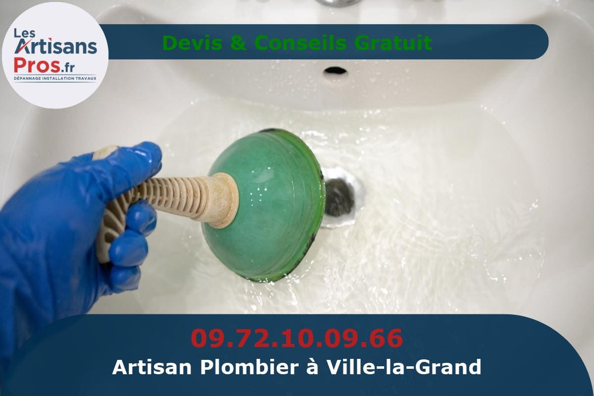 Plombier à Ville-la-Grand
