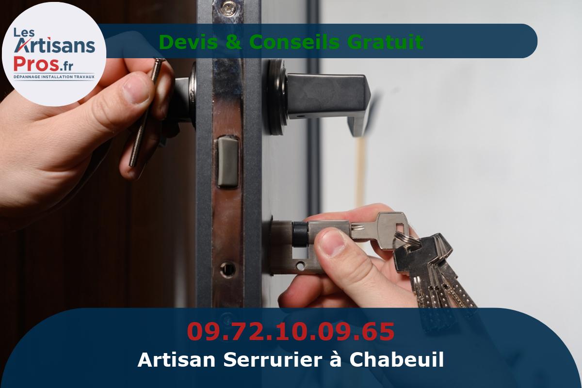 Serrurier à Chabeuil