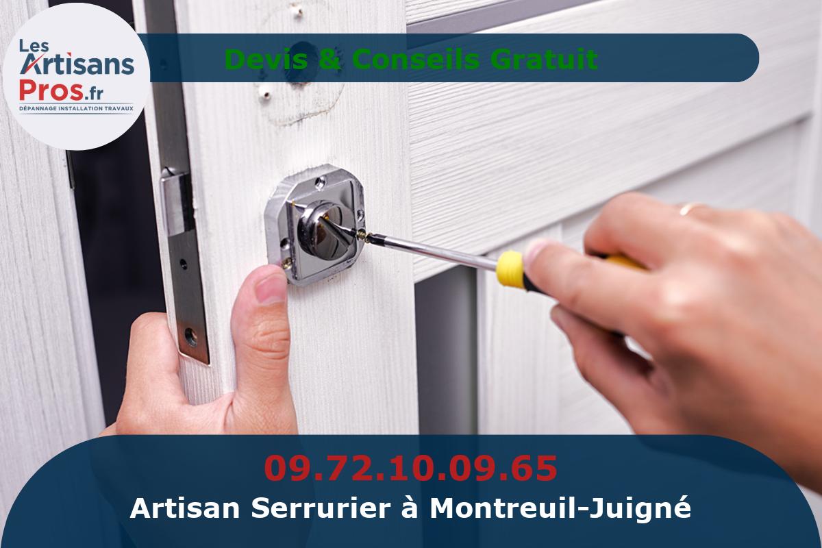 Serrurier à Montreuil-Juigné