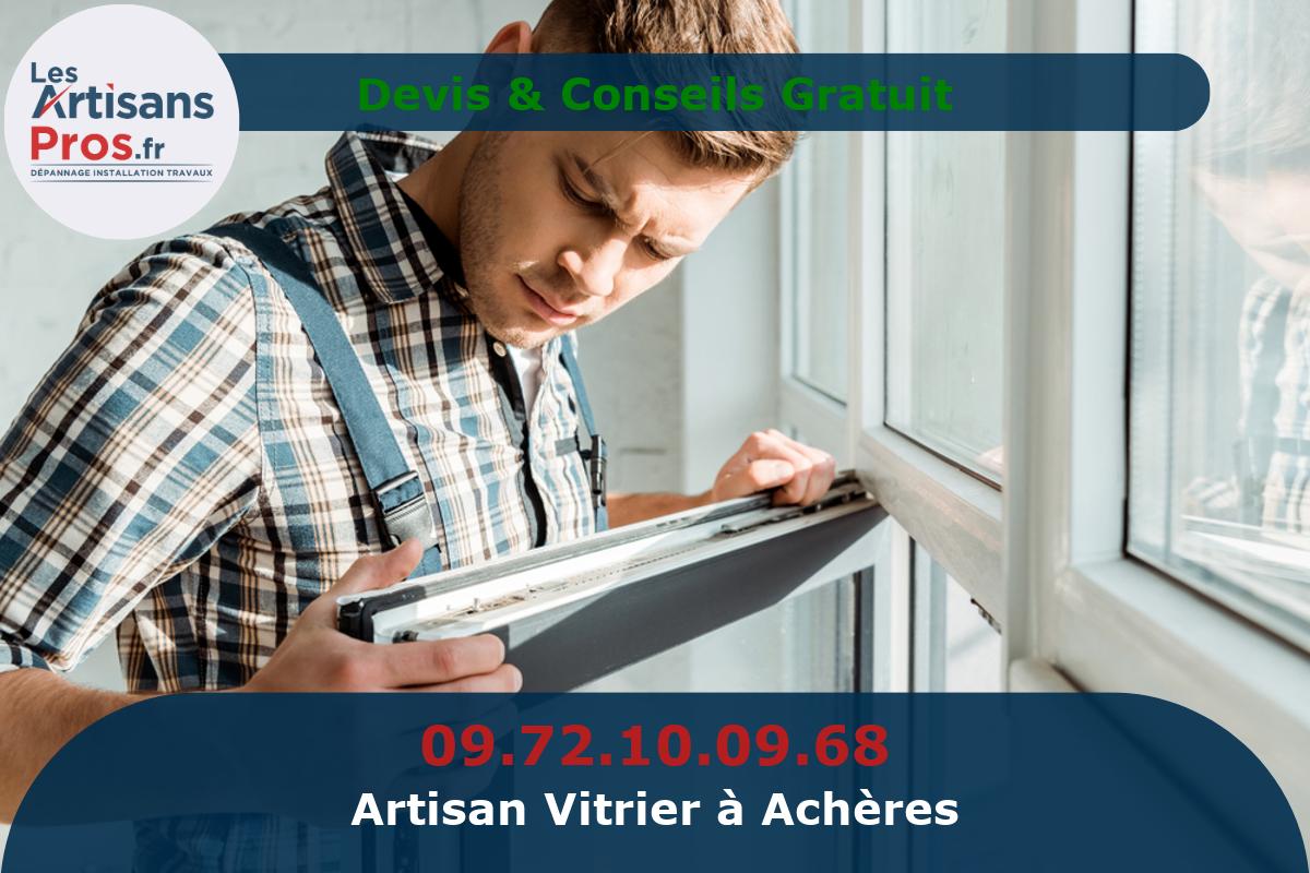 Vitrier à Achères