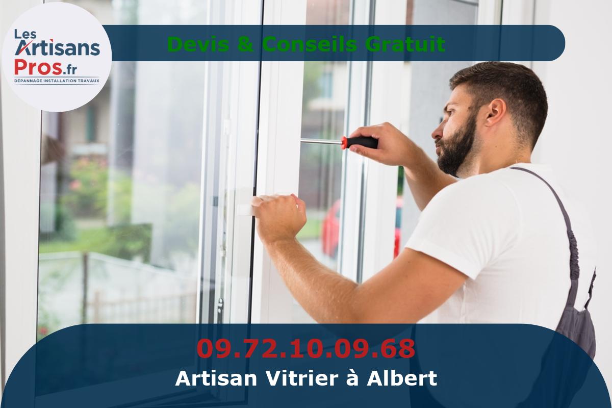 Vitrier à Albert