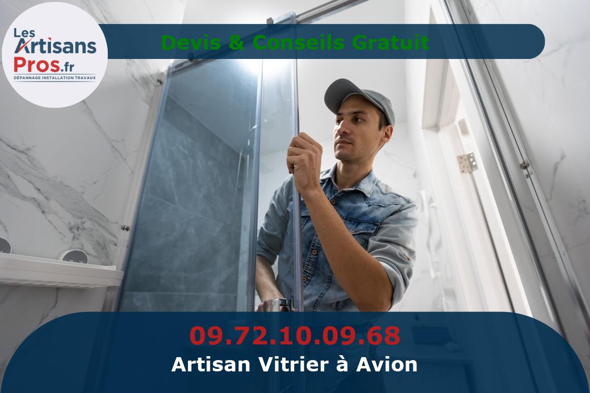 Vitrier à Avion