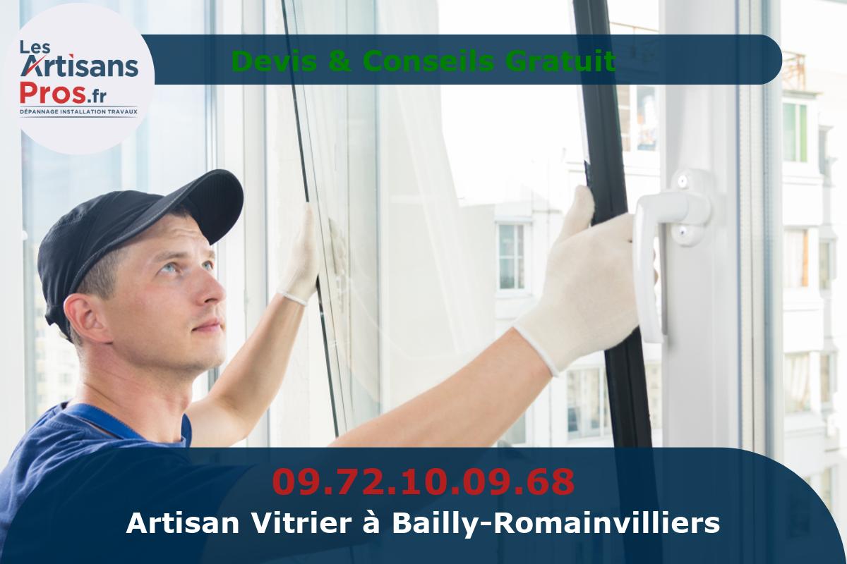 Vitrier à Bailly-Romainvilliers