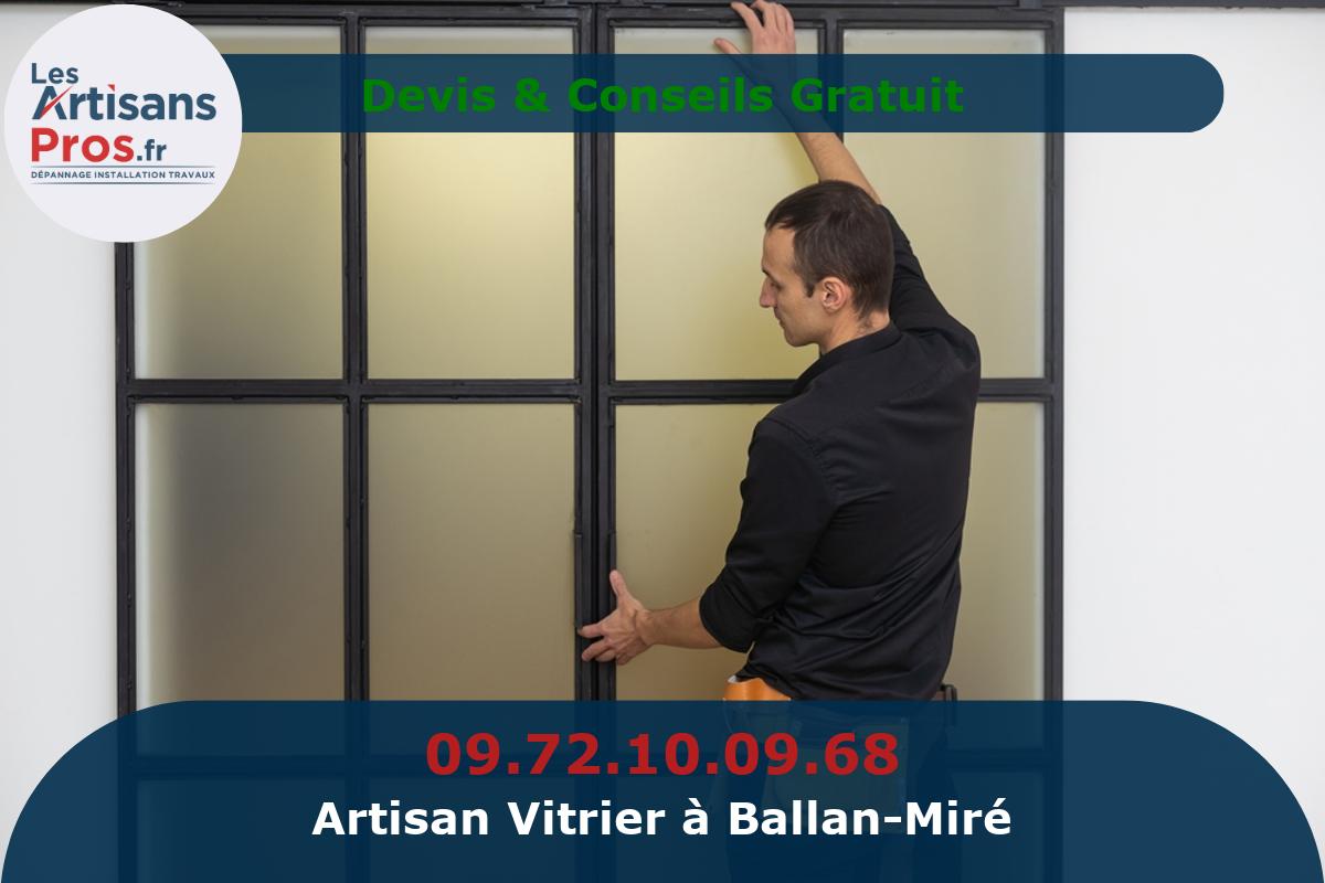 Vitrier à Ballan-Miré