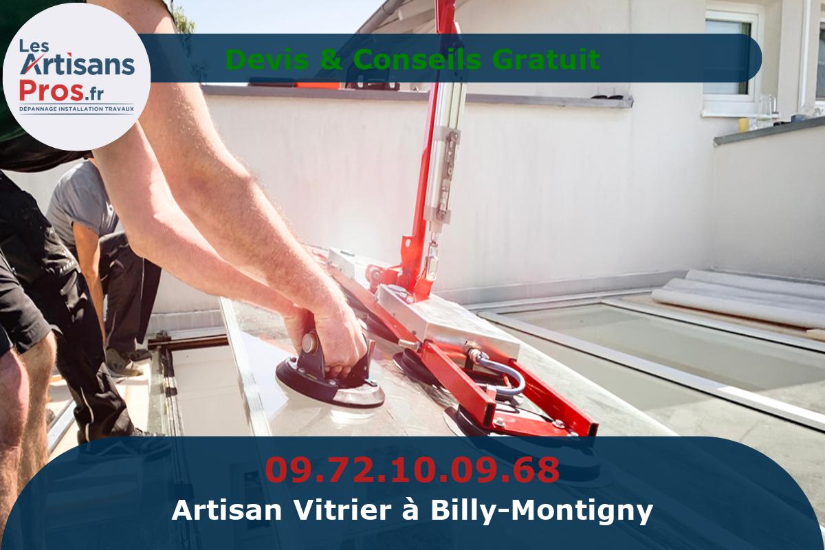 Vitrier à Billy-Montigny