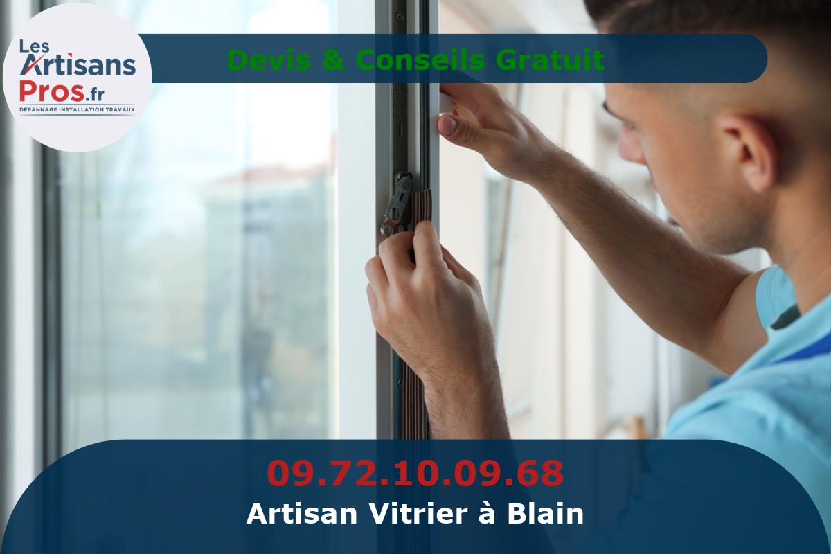 Vitrier à Blain