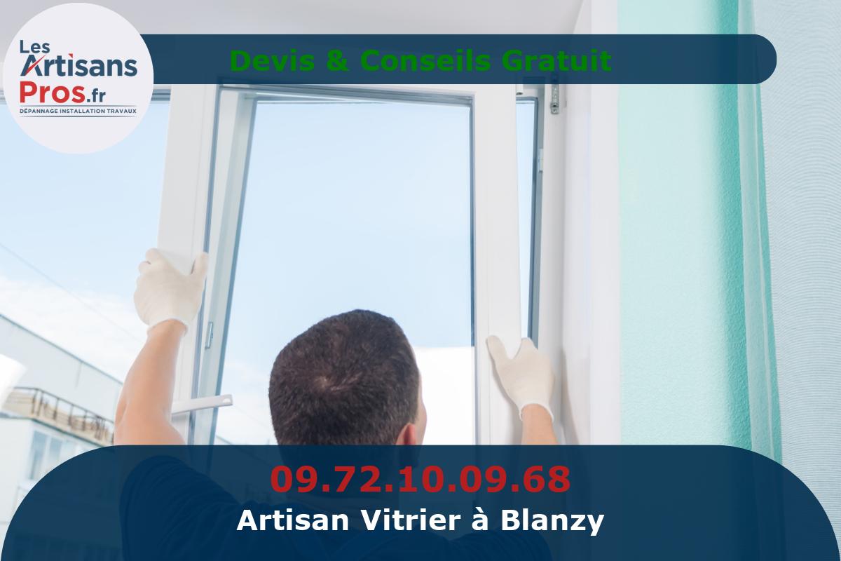 Vitrier à Blanzy