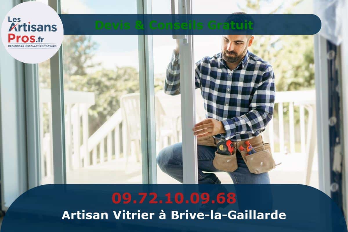 Vitrier à Brive-la-Gaillarde