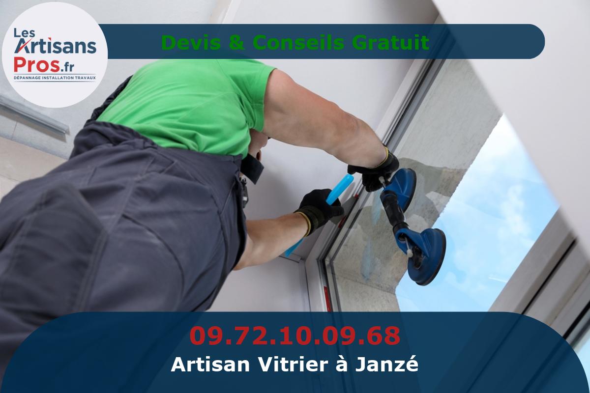 Vitrier à Janzé