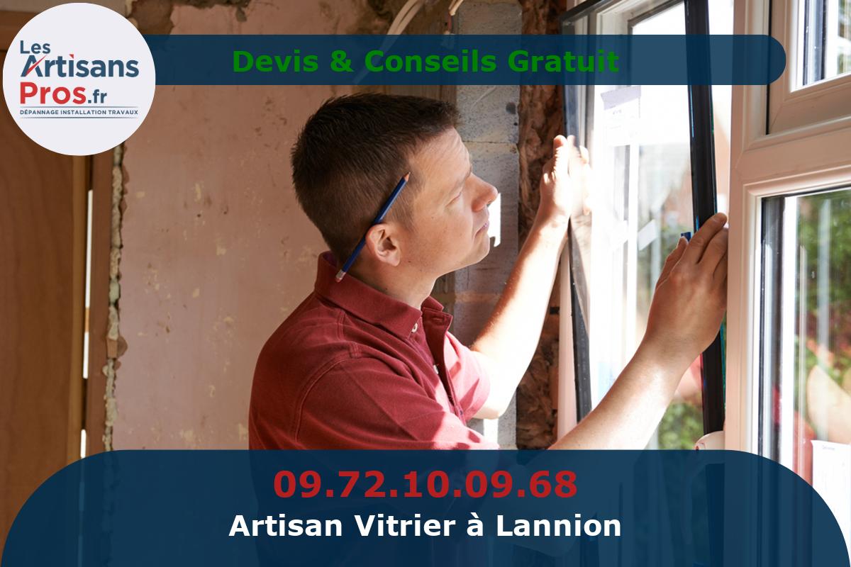 Vitrier à Lannion