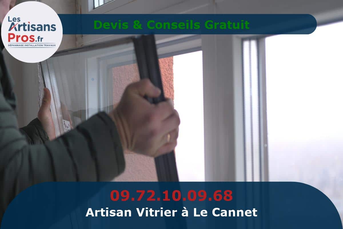 Vitrier à Le Cannet