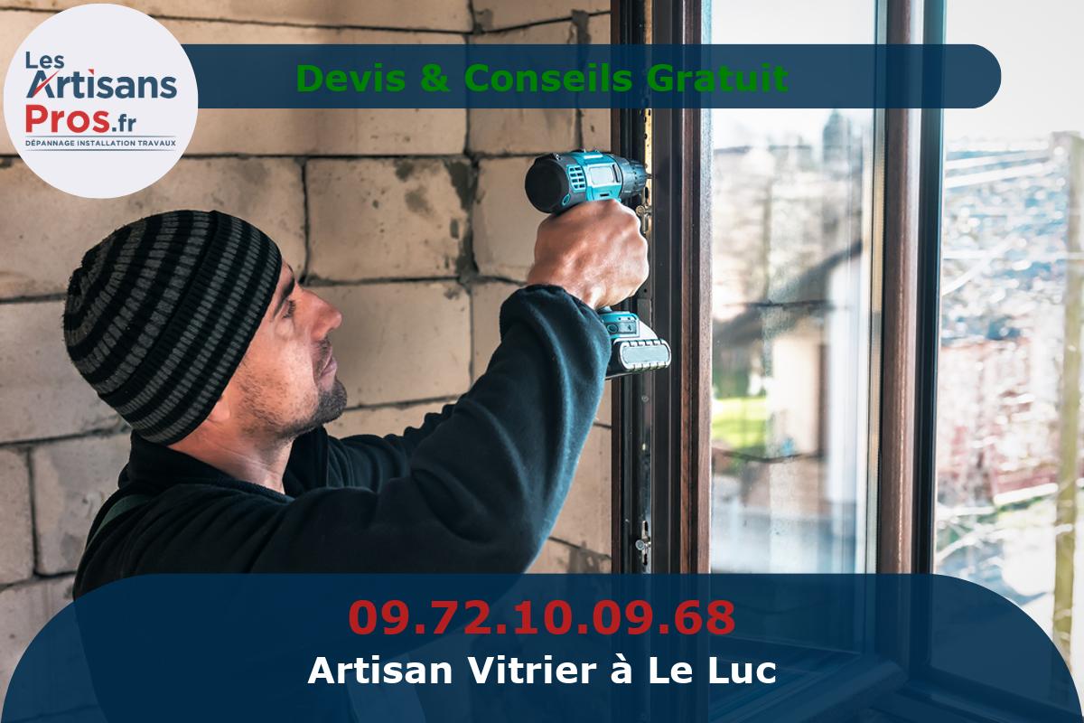 Vitrier à Le Luc