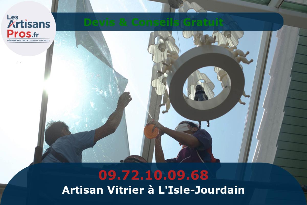 Vitrier à L’Isle-Jourdain