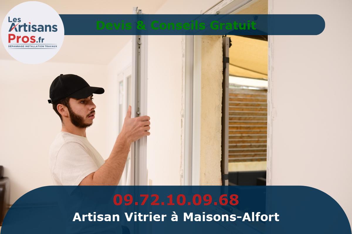 Vitrier à Maisons-Alfort