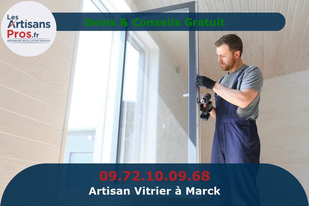 Vitrier à Marck