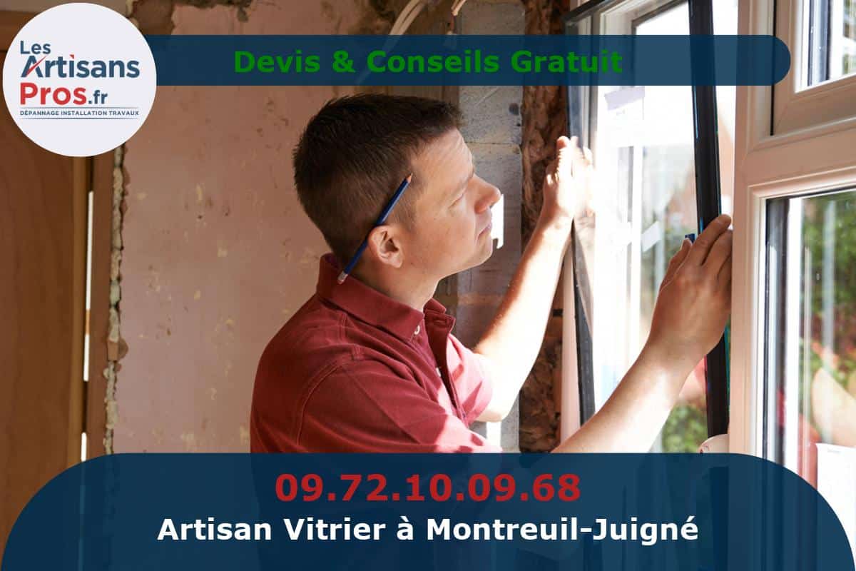 Vitrier à Montreuil-Juigné