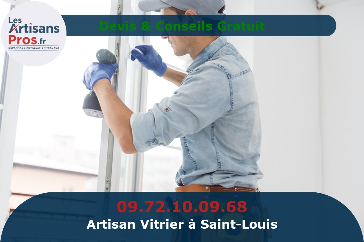 Vitrier à Saint-Louis