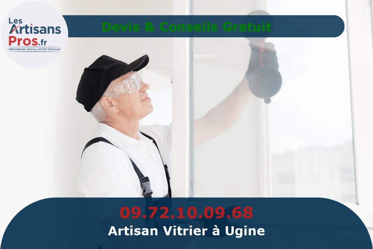 Vitrier à Ugine